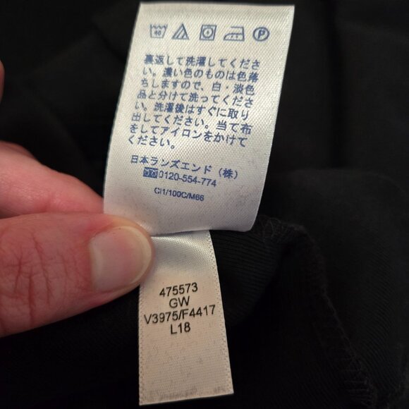 Lands End Shaped Fit - Classis Long Sleeve Tee, 3× - Picture 8 of 8